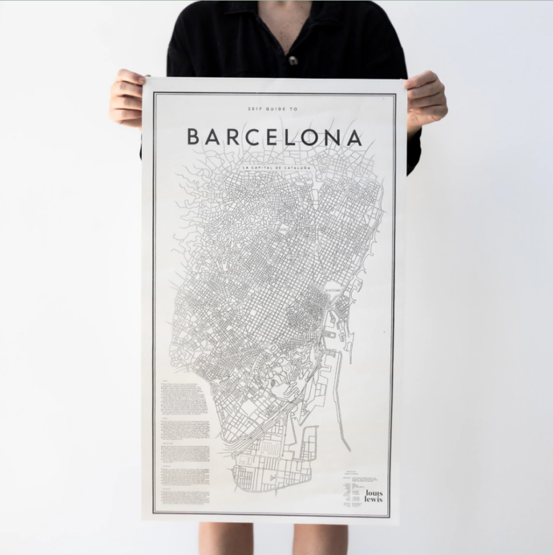 Mapa Barcelona